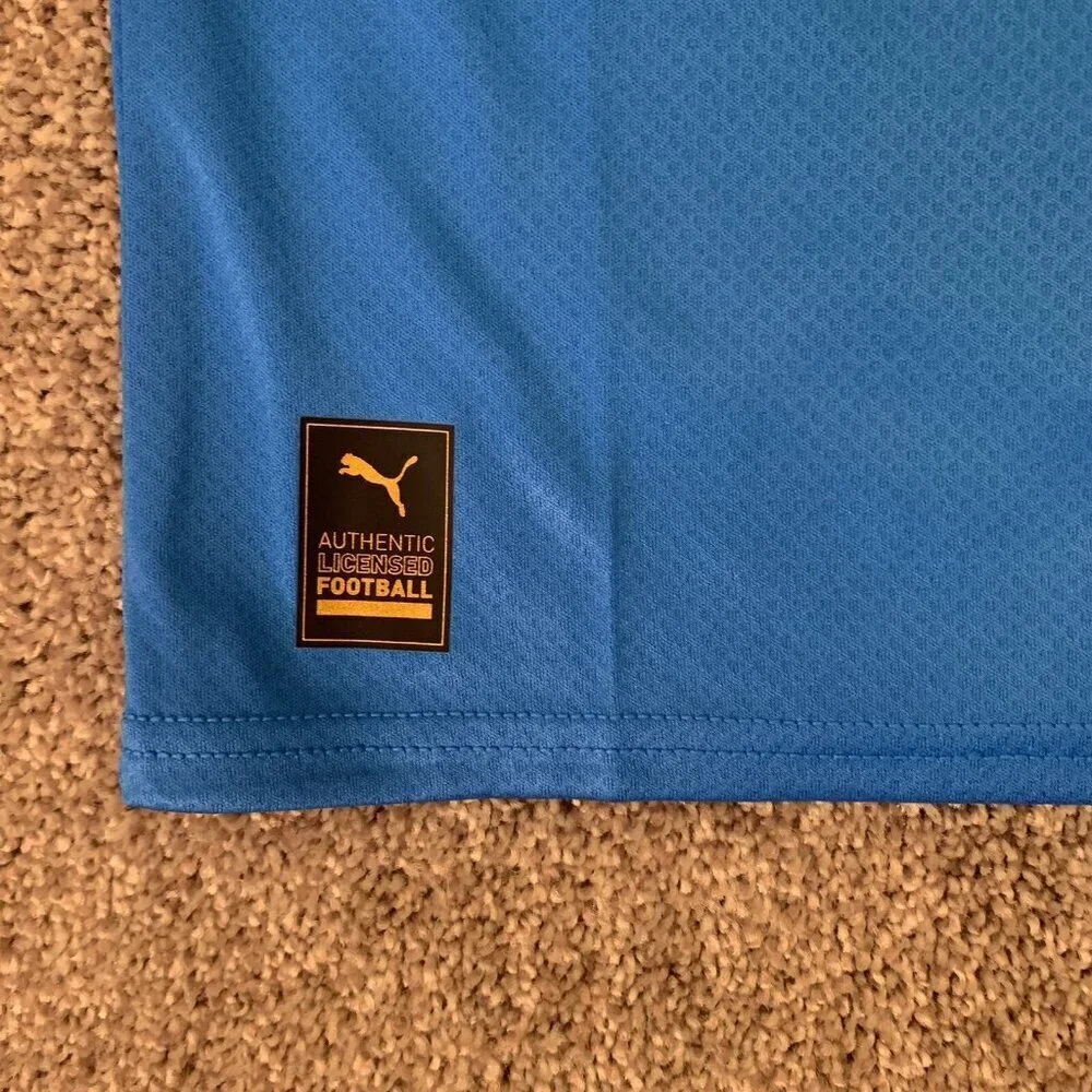 Puma Men's Italy National Team FIGC Soccer Jersey Blue Size S - Small - NWT $90